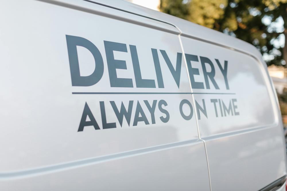 Delivery truck