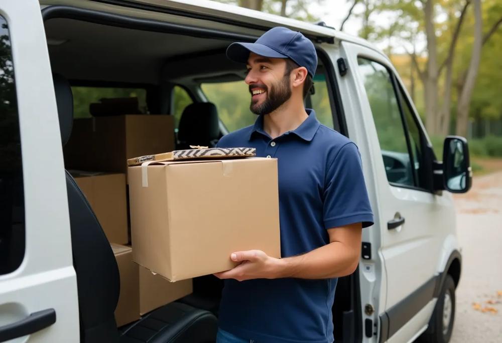 Delivery van