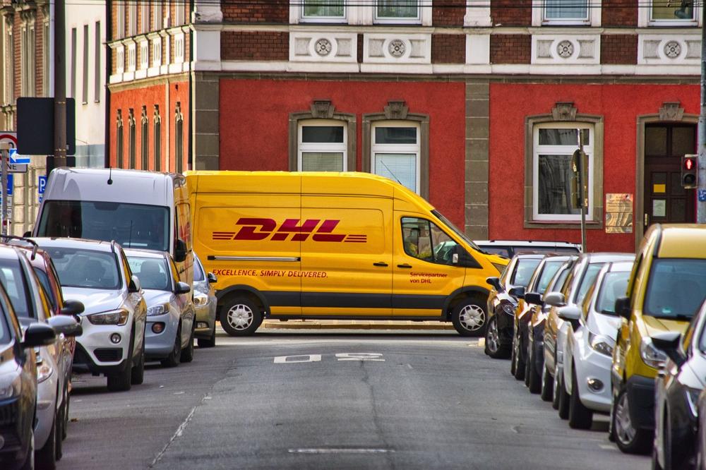 Delivery van