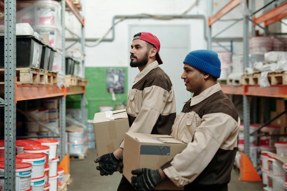 Warehouse workers